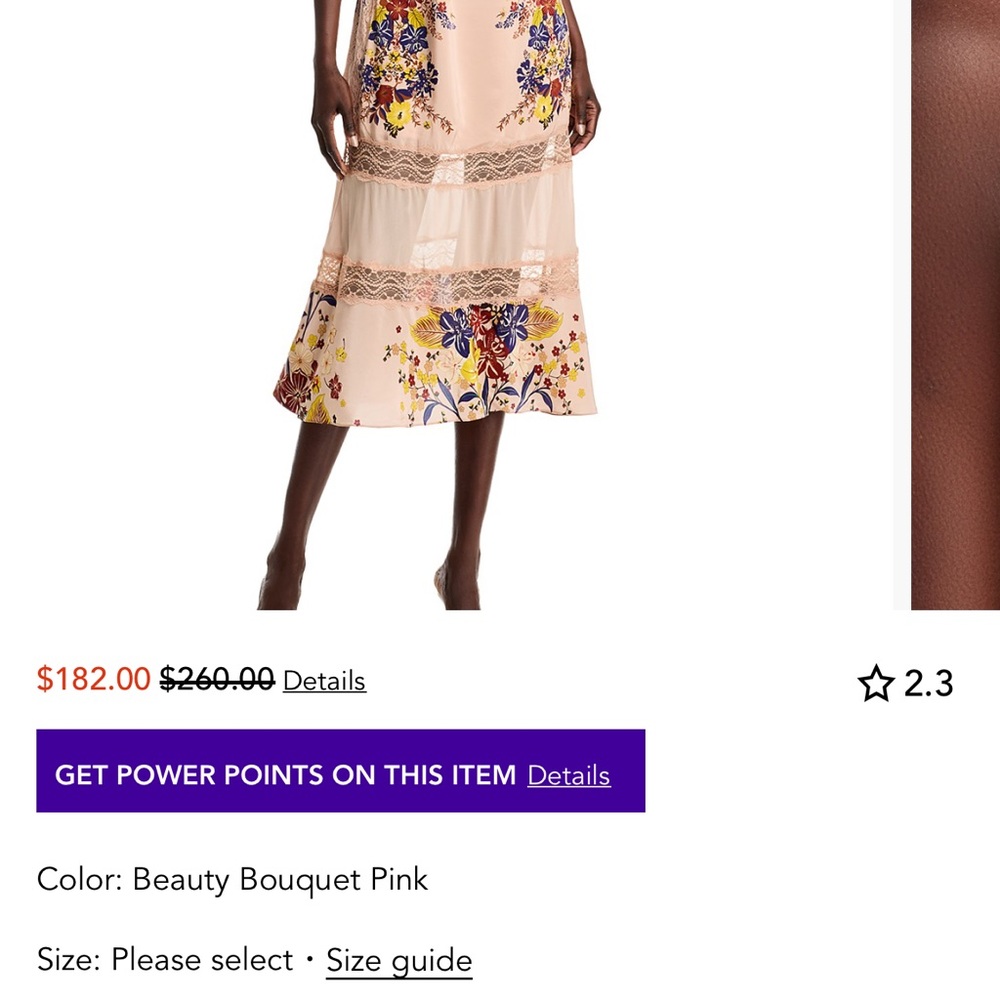 FARM Rio Pink Floral Maxi Dress